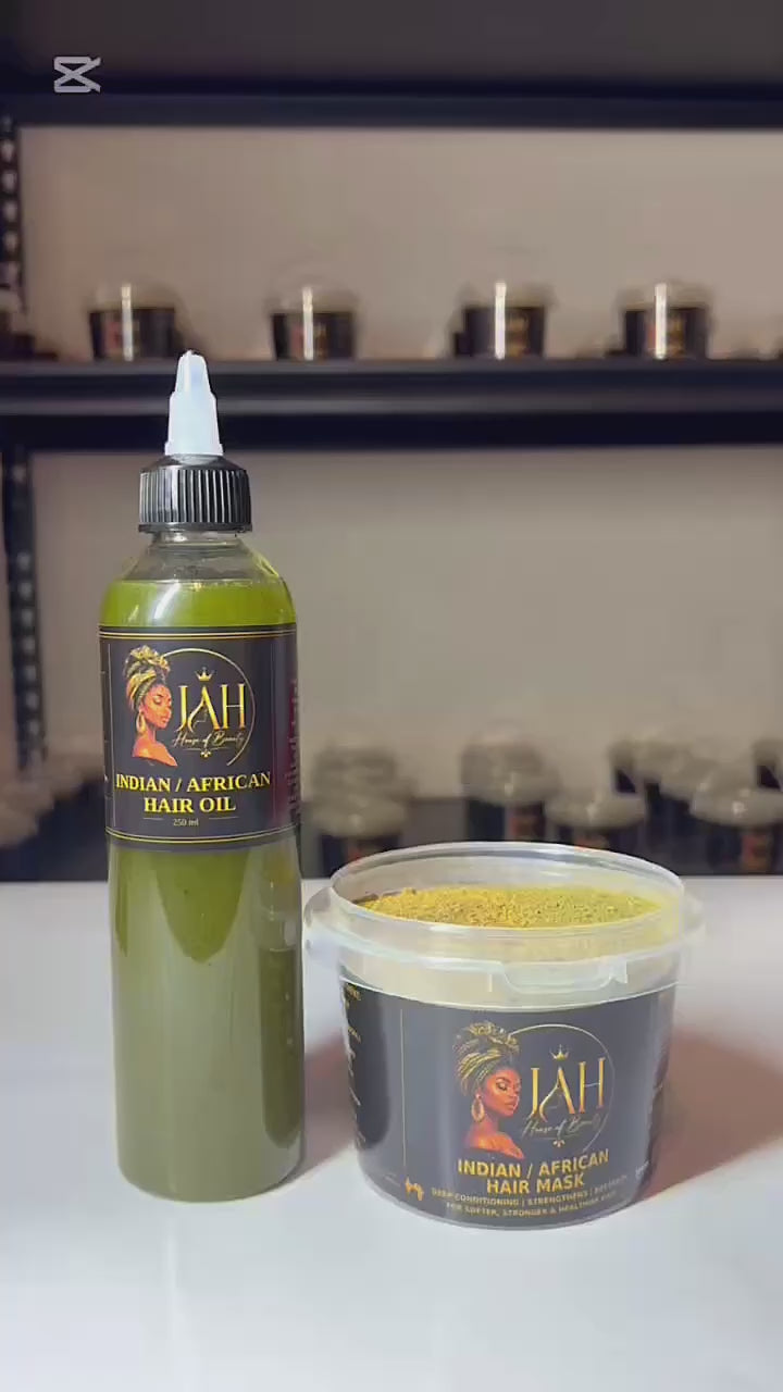 JAH House of Beauty (Hair Mask & Oil Combo)